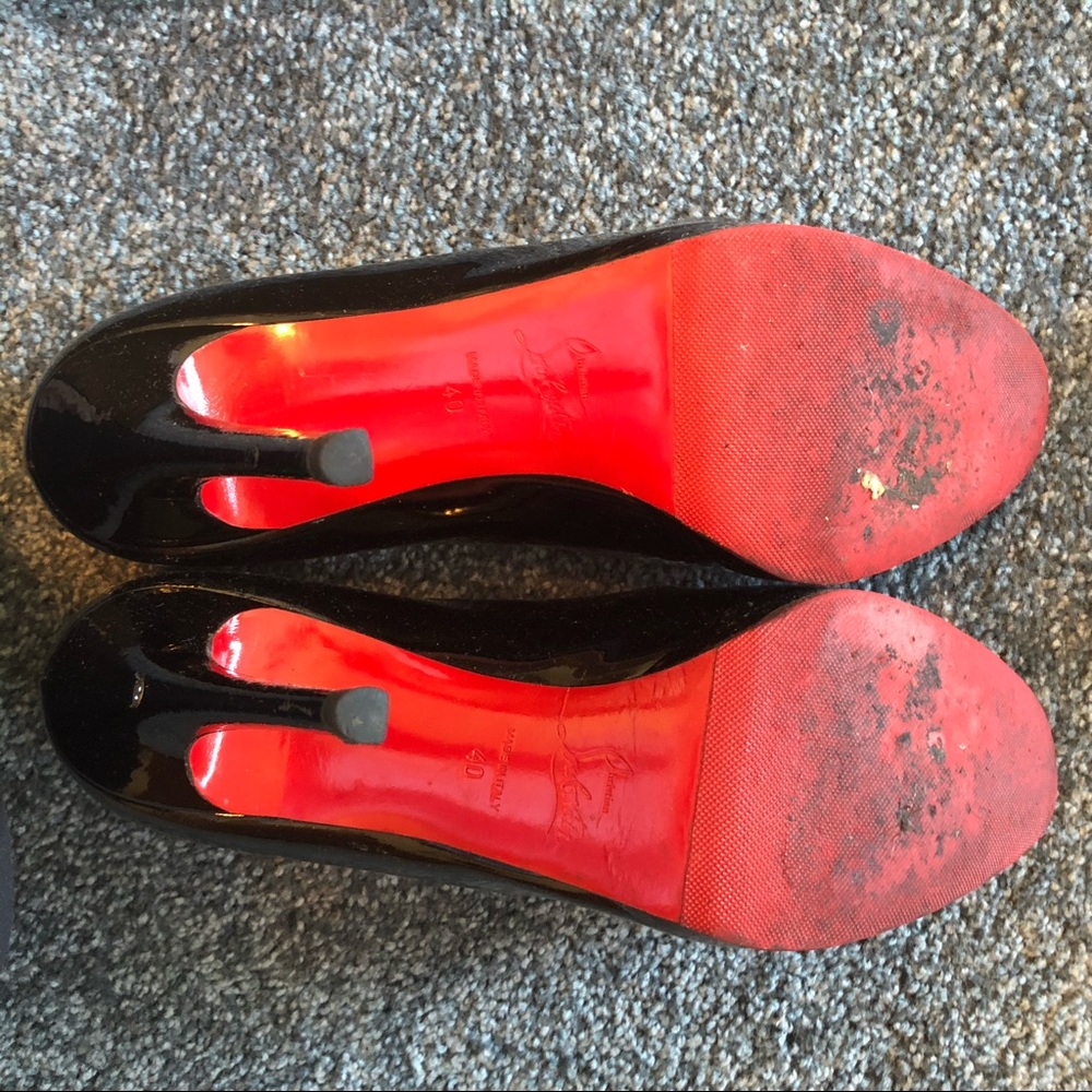 New simple 120 mm louboutins in black - Picture 4 of 7